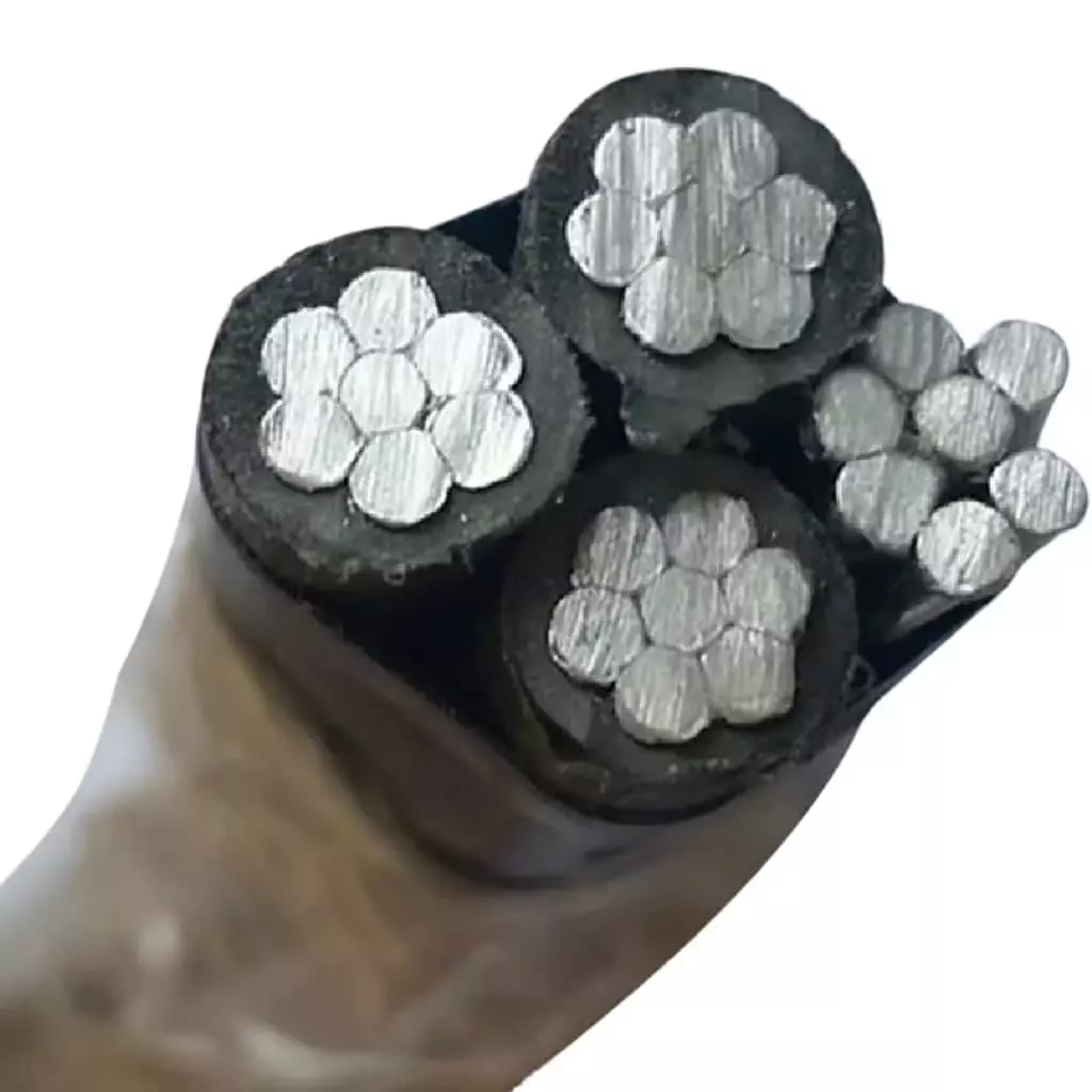 Factory Price AAC Aluminum ABC Cable 4 Quadruplex Solution Suke®