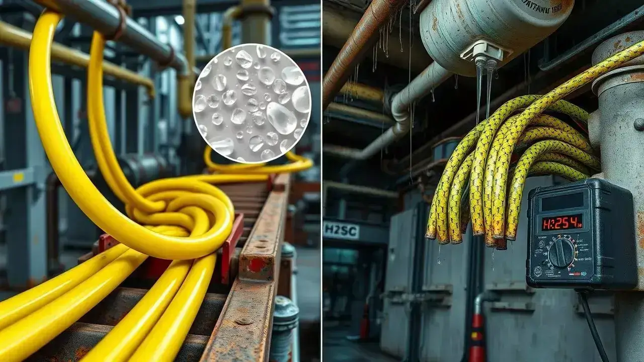 PVC power cables using in factory