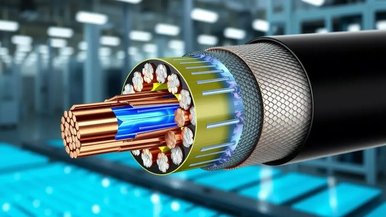 the construction of cable