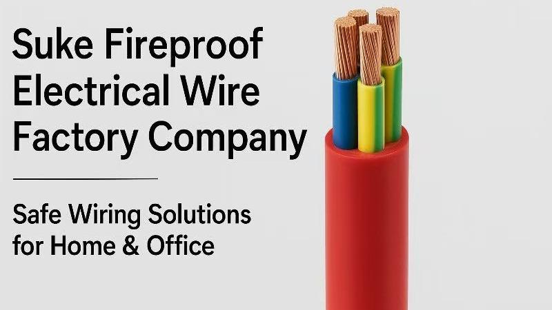 Suke Fireproof Electrical Wire Factory Company | Safe Wiring Solutions for Home & Office